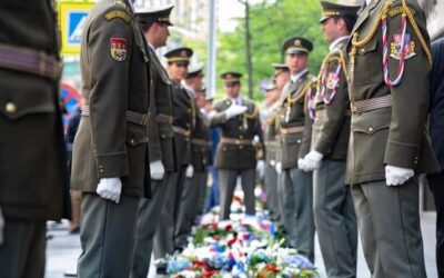 Pietní akt k 77. výročí Pražského povstání