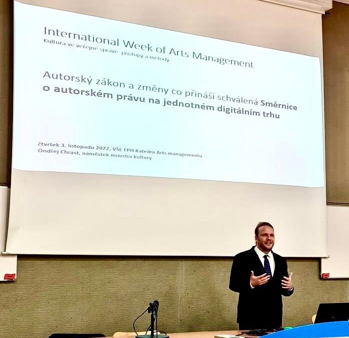 5th International Week of Arts Management, změna v autorském právu