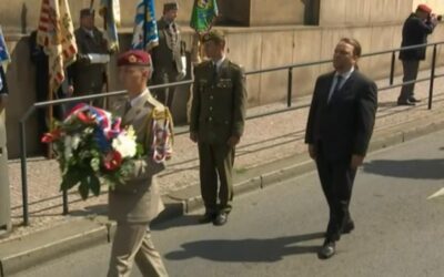 Pietní akt v Resslově ulici – 81 let od smrti hrdinů československého protinacistického odboje