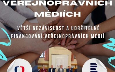 Větší nezávislost a udržitelné financování veřejnoprávních médií – infografiky chystaných změn.
