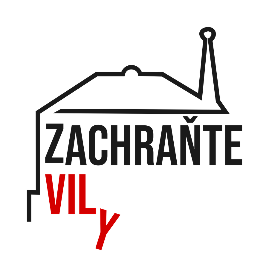 Logo kampaně Zachraňte vily